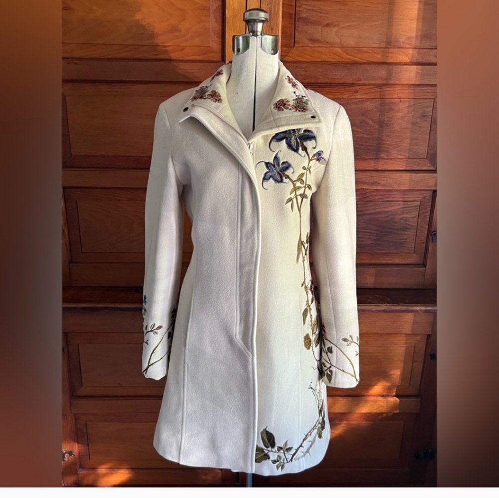 XOXO Wool Trench Coat